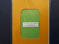 Duo-karton Passe-partoutkaarten groen/geel rechthoek